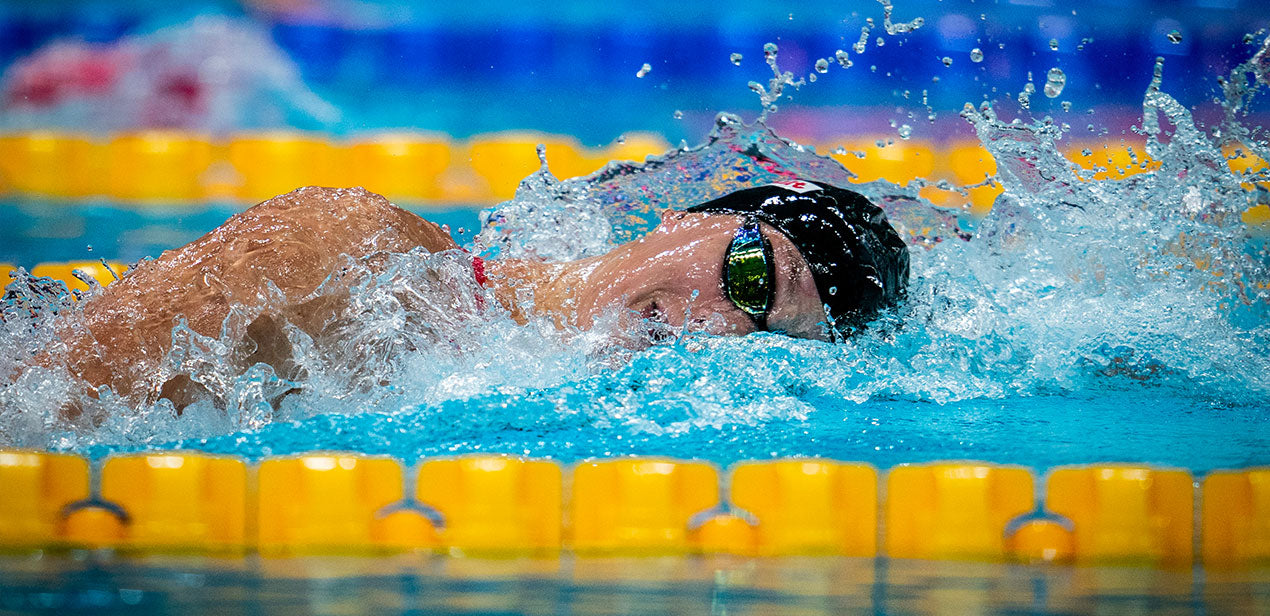 Penny Olesiak swimming freestyle